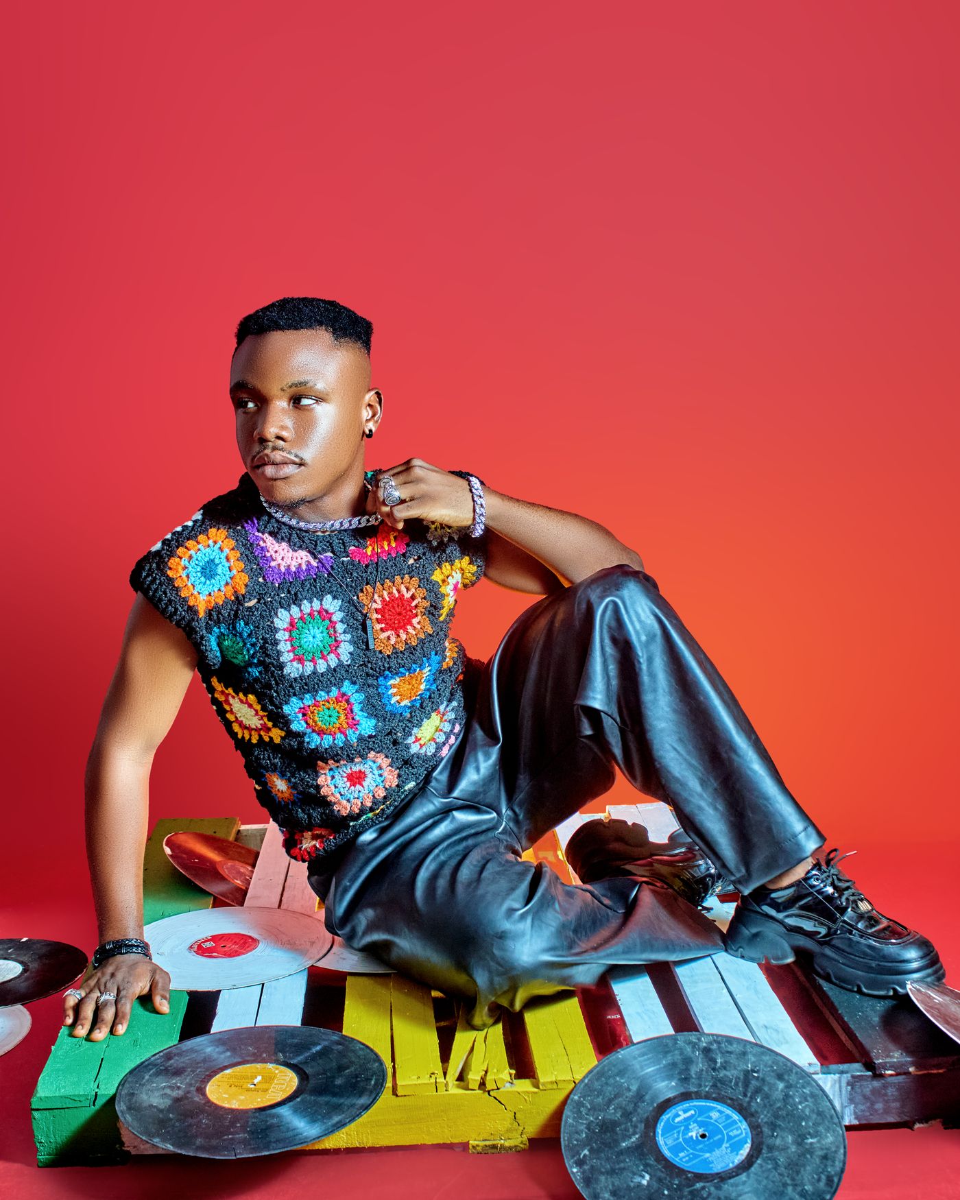 Independent fashion portrait in Lagos